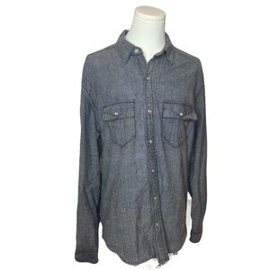 Levis Snap Front Shirt Men's Aztec Flannel Lined Jacket